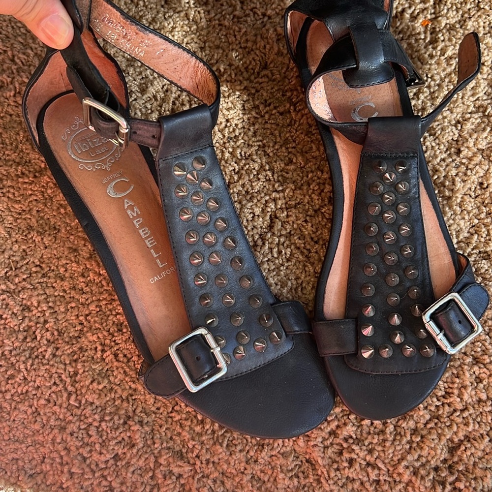 Studded Sandal.